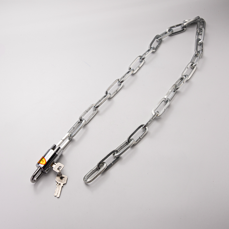 Square-Round Head Chain Lock